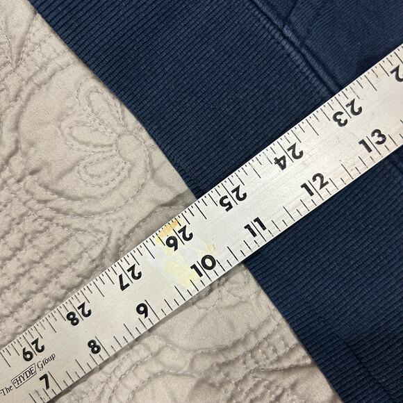 Quiksilver Men's M Hoodie Blue Poly Cotton Blend Quiksilver Boardriding Apparel - Picture 8 of 11